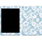 Blue Tie Dye Apple iPad Skin