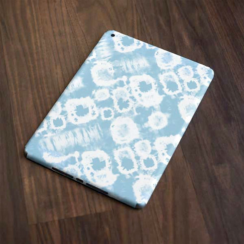 Blue Tie Dye Apple iPad Skin