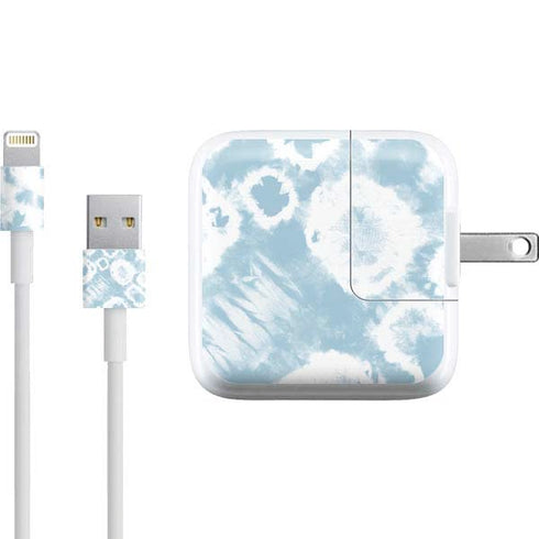 Blue Tie Dye iPad Charger (10W USB) Skin
