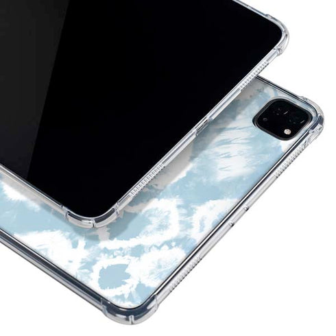 Blue Tie Dye iPad Pro 11in (2024) Clear Case