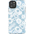 Blue Tie Dye iPhone Cases
