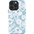 Blue Tie Dye iPhone 15 Pro Impact Case