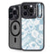 Blue Tie Dye iPhone 15 Pro Max Kickstand Case