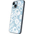Blue Tie Dye iPhone 15 Skin