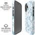 Blue Tie Dye iPhone 16 Magsafe Impact Case