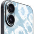 Blue Tie Dye iPhone 16 Plus Skin