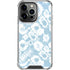 Blue Tie Dye iPhone 16 Pro Clear Case