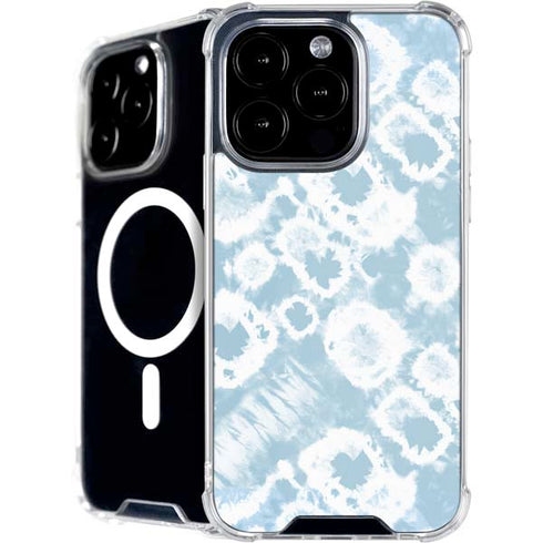 Blue Tie Dye iPhone 16 Pro MagSafe Case