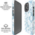 Blue Tie Dye iPhone 16 Pro Magsafe Impact Case