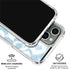 Blue Tie Dye iPhone 16 Pro Max Clear Case