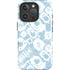 Blue Tie Dye iPhone 16 Pro Max Impact Case