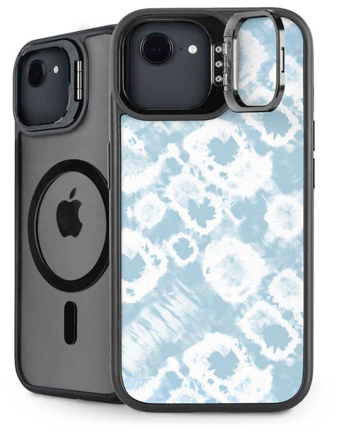 Blue Tie Dye iPhone 16e Kickstand Case