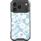 Blue Tie Dye iPhone 18 Pro Clear Case