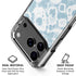 Blue Tie Dye iPhone 18 Pro Clear Case