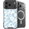 Blue Tie Dye iPhone 18 Pro MagSafe Case