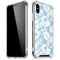 Blue Tie Dye iPhone X/XS Clear Case