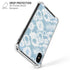 Blue Tie Dye iPhone X/XS Clear Case
