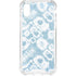 Blue Tie Dye iPhone XS Clear Case