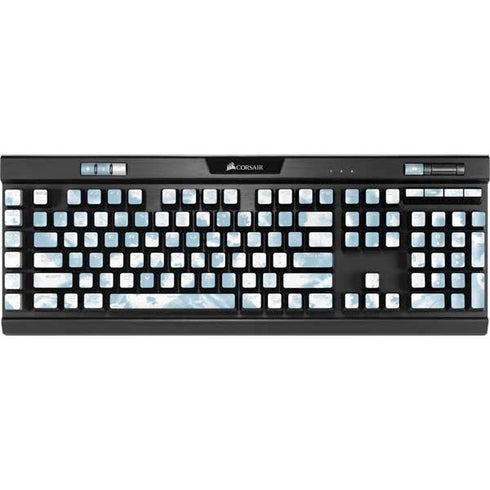 Blue Tie Dye K95 RGB PLATINUM Mechanical Gaming Keyboard Skin