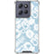 Blue Tie Dye Moto G 5G (2025) Clear Case