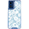 Blue Tie Dye Moto G Play 4G (2024) Clear Case