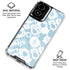 Blue Tie Dye Moto G Power 5G (2024) Clear Case