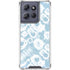 Blue Tie Dye Moto G Stylus 5G (2025) Clear Case
