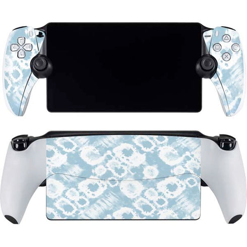 Blue Tie Dye PlayStation Portal Remote Player Skin