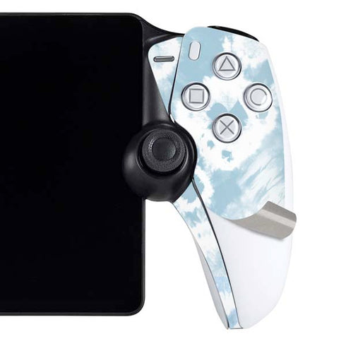 Blue Tie Dye PlayStation Portal Remote Player Skin
