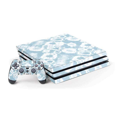 Blue Tie Dye PlayStation PS4 Skins