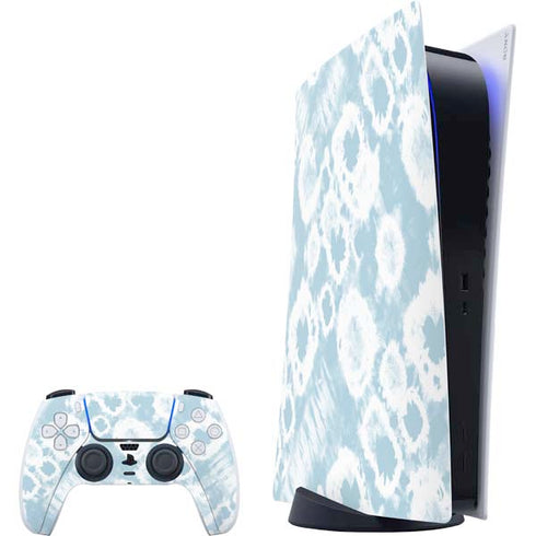 Blue Tie Dye PlayStation PS5 Skins