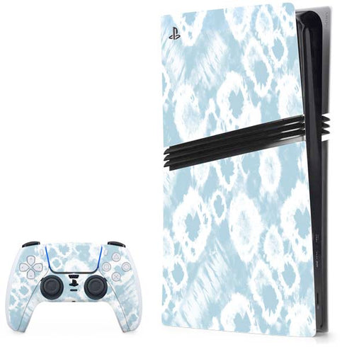 Blue Tie Dye PS5 Pro Bundle Skin