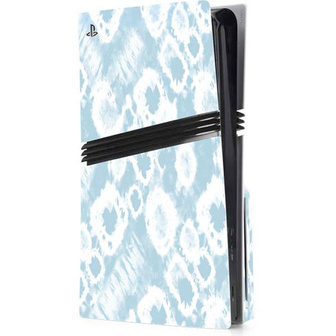 Blue Tie Dye PS5 Pro Disk Console Skin