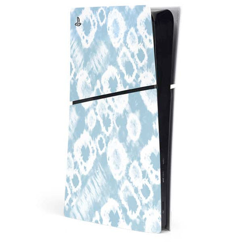 Blue Tie Dye PS5 Slim Digital Edition Console Skin