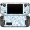 Blue Tie Dye Steam Deck Handheld Gaming Computer OLED Skin
