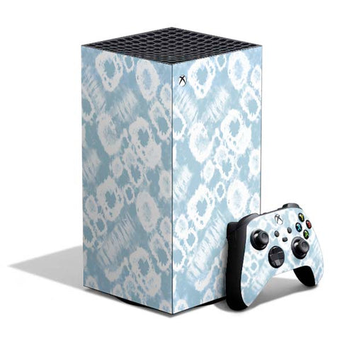 Blue Tie Dye XBox Series X Digital Edition Bundle Skin