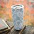 Blue Tie Dye Yeti 20oz Tumbler Skin
