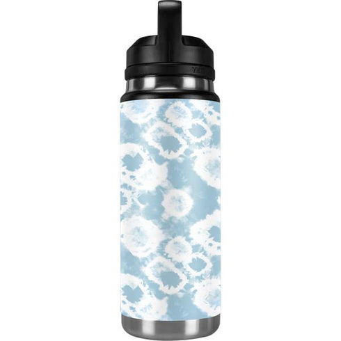 Blue Tie Dye YETI Rambler 26oz Bottle Skin