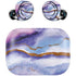 Blue Violet Watercolor Geode Amazon Echo Buds Skin