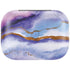 Blue Violet Watercolor Geode Amazon Echo Buds Skin