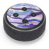 Blue Violet Watercolor Geode Amazon Echo Dot Skin
