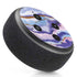 Blue Violet Watercolor Geode Amazon Echo Dot Skin