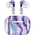 Blue Violet Watercolor Geode AirPods Skins