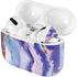 Blue Violet Watercolor Geode AirPods Skins