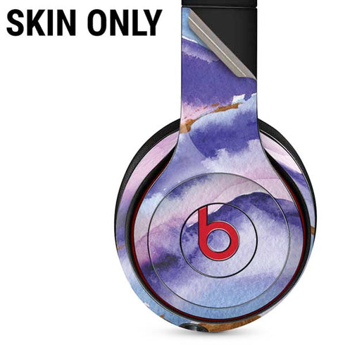 Blue Violet Watercolor Geode Beats Solo 3 Wireless Skin