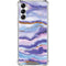 Blue Violet Watercolor Geode Gabb Phone 4 Clear Case