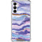 Blue Violet Watercolor Geode Galaxy A16 5G Clear Case