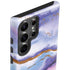 Blue Violet Watercolor Geode Galaxy S23 Ultra Pro Case