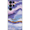 Blue Violet Watercolor Geode Galaxy Skins