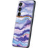 Blue Violet Watercolor Geode Galaxy S25 Plus Skin